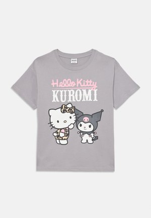 Lindex HELLO KITTY - T-shirts print - grey