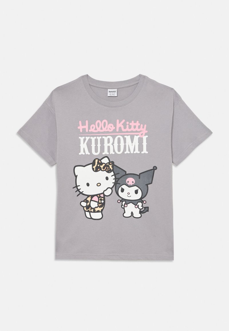 Lindex HELLO KITTY - T-shirt med print - grey