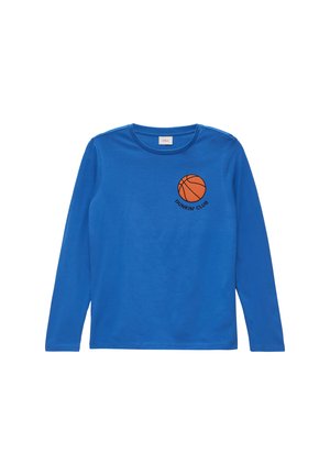 MET RUBBEREN PRINT - Langarmshirt - royalblau