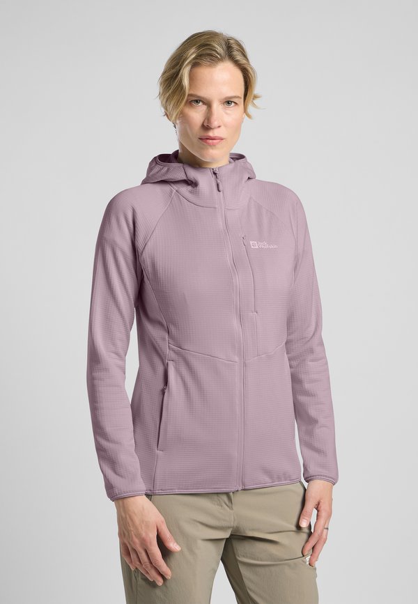KOLBENBERG HOODED FZ W - Trainingsjacke - wild blossom