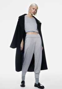 mey Pyjamashirt - light grey melange