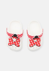 Crocs - DISNEY MINNIE MOUSE CLASSIC UNISEX  - Chanclas de baño - white/red Imagen en miniatura 1