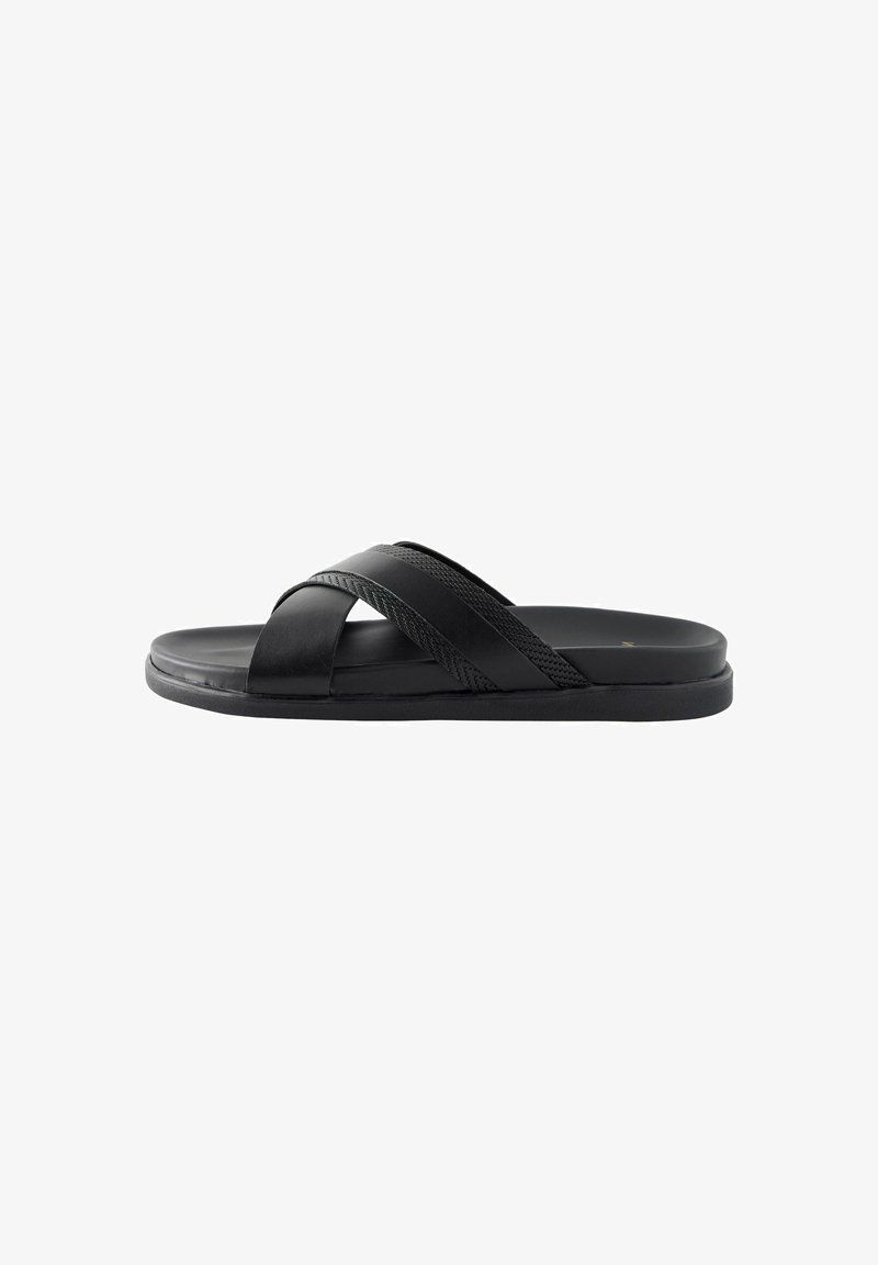 Next EMBOSSED CROSS- REGULAR FIT - Papucsszandálok - black