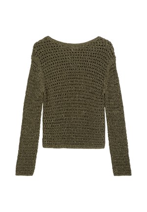Marc O'Polo, PULLOVER, LONGSLEEVE, BOAT-NECK - Strickpullover - medium green