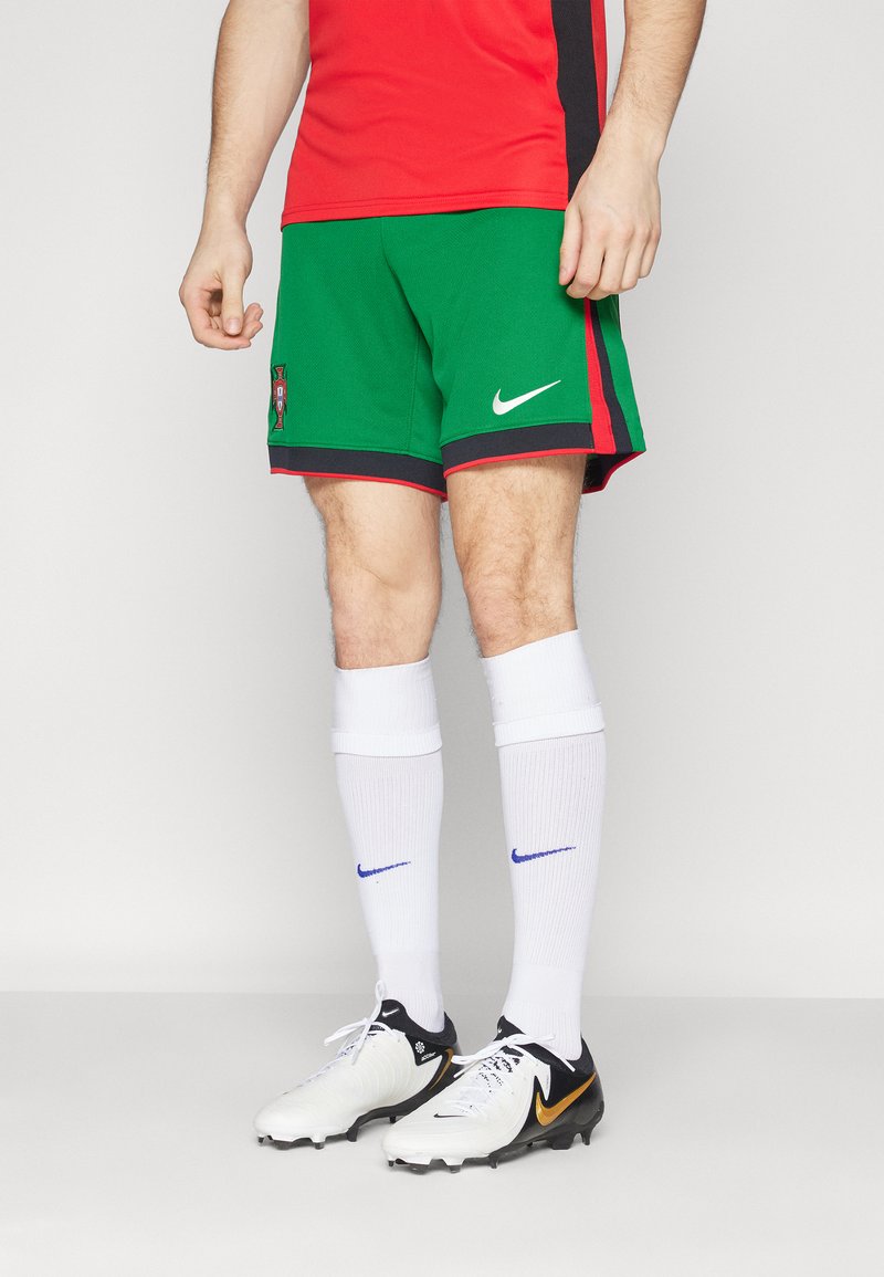 Nike Performance - PORTUGAL STADIUM SHORT  - Landslagströjor - pine green/university red/sail, Förstora