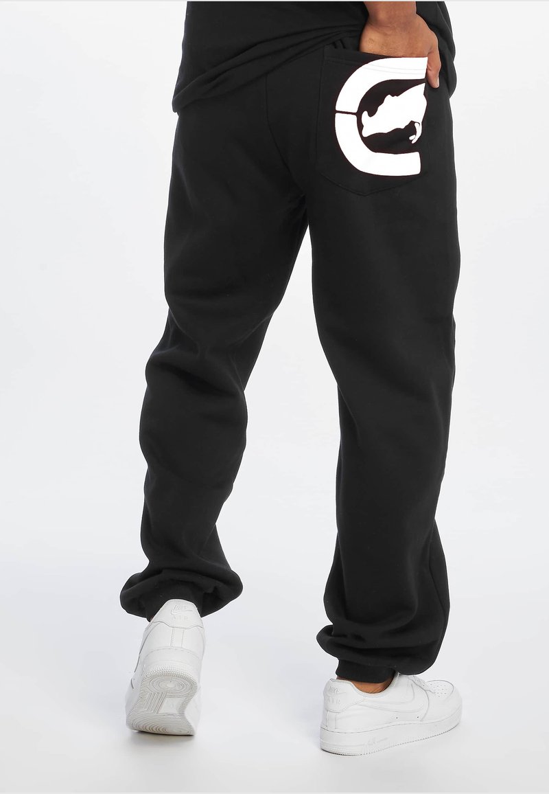 Pantalon Jogger Ecko Kids Noir - Style Rétro Hip Hop Des Années 90 Avec Passepoil Camo