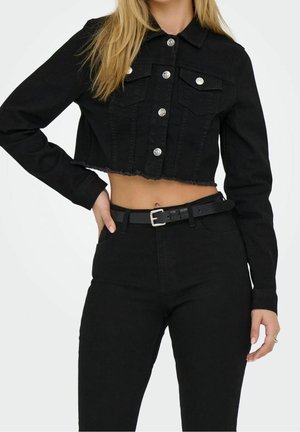 Veste en jean - black denim