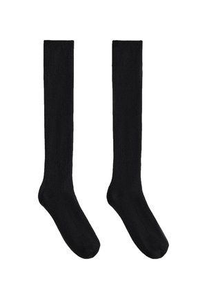 LONG 15% CASHMERE SOFT TOUCH - Kniestrümpfe - black