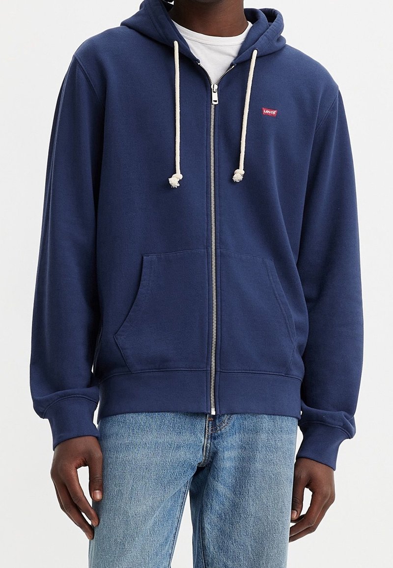 Levi's® Felpa con zip - blue