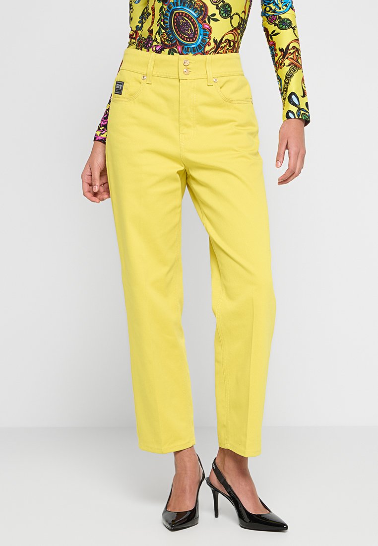 Versace Jeans Couture Straight leg jeans geel Versace Jeans Couture Straight leg jeans geel
