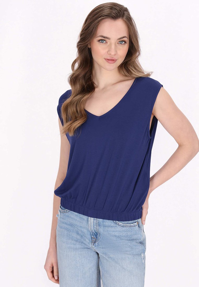 dreimaster Top donkerblauw