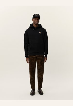 FELIPE PATCH HOODIE - Hoodie - black