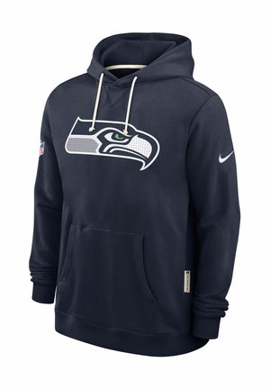 NFL DRI-FIT SIDELINE - SEATTLE SEAHAWKS - Felpa con cappuccio - blue