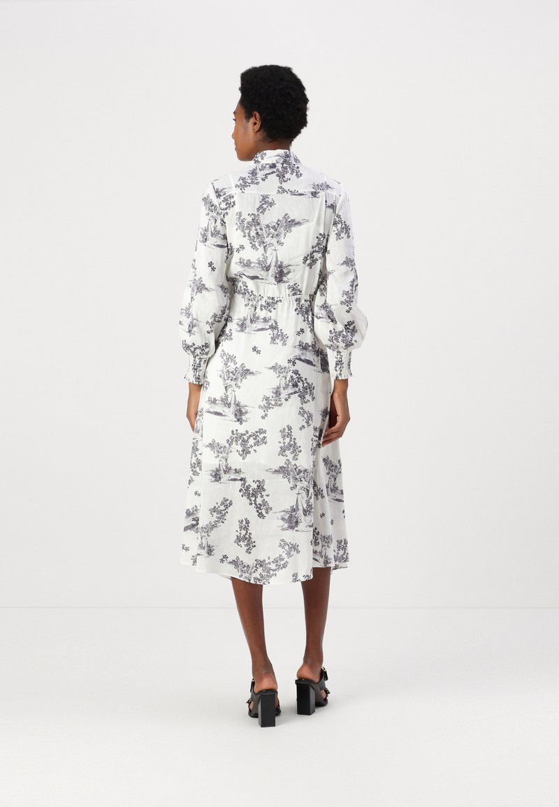 AllSaints SKYE DRESS - Shirt dress - maria off white/off-white
