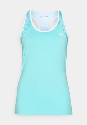 Dunlop GAME - Viršus - aqua sky/white/violet indigo
