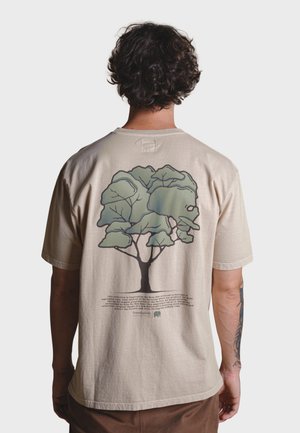 PONTIDO PIGMENT - T-shirt med print - off white