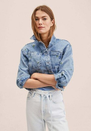 DAISY - Giacca di jeans - bleu moyen