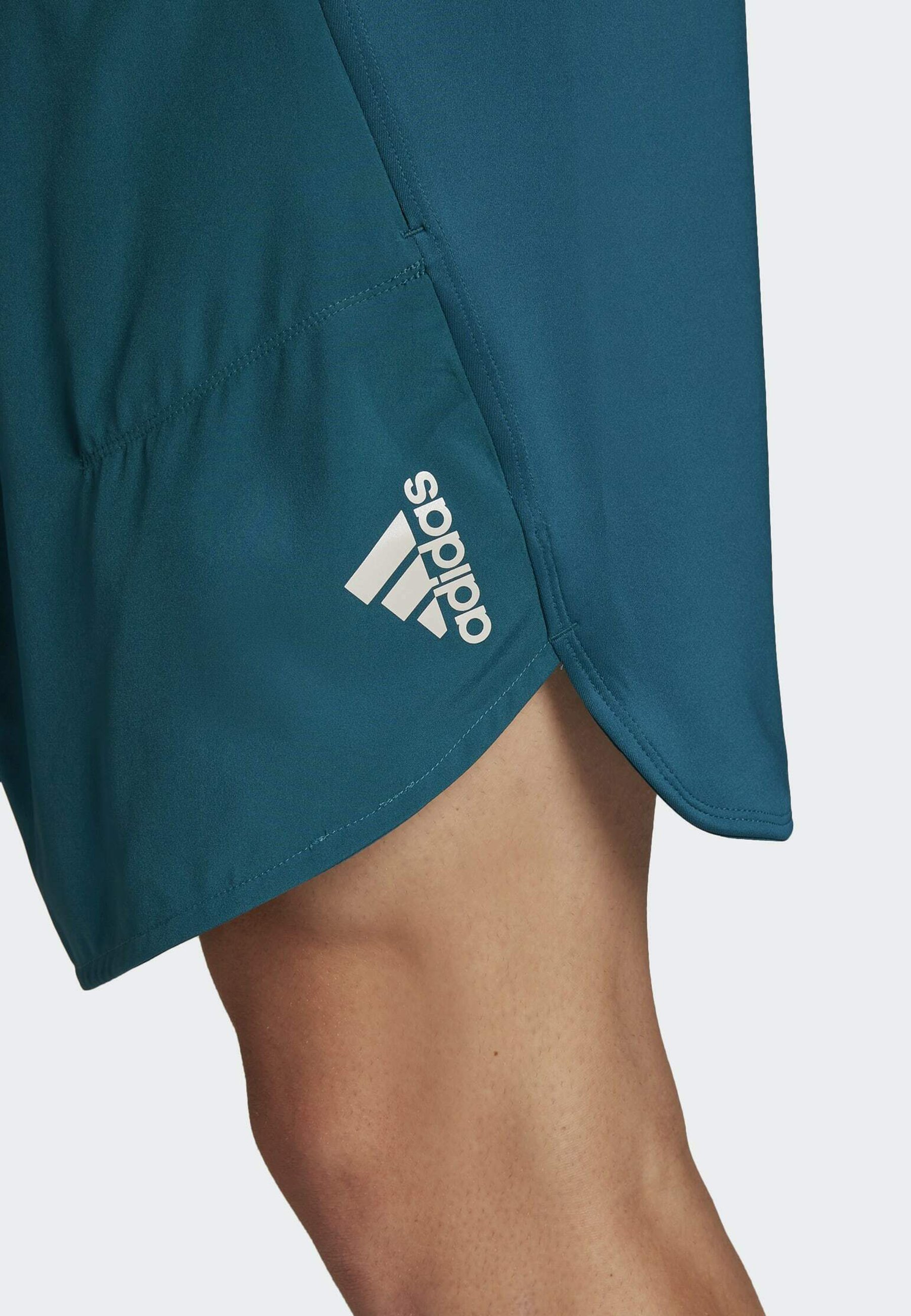 adidas Performance Pantalón corto de deporte - turquoise/turquesa -  Zalando.es