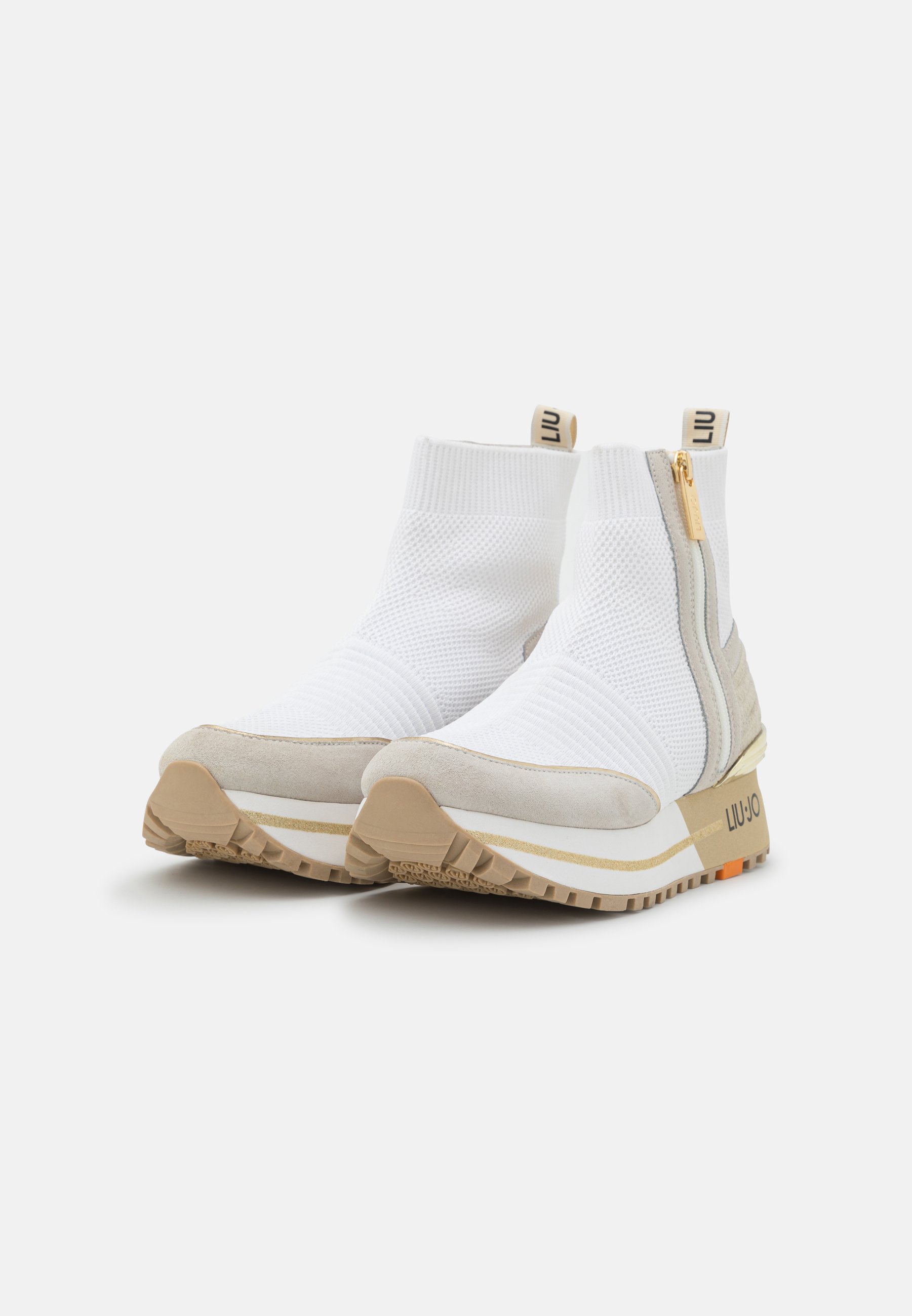 liu jo enkellaarsjes met plateauzool