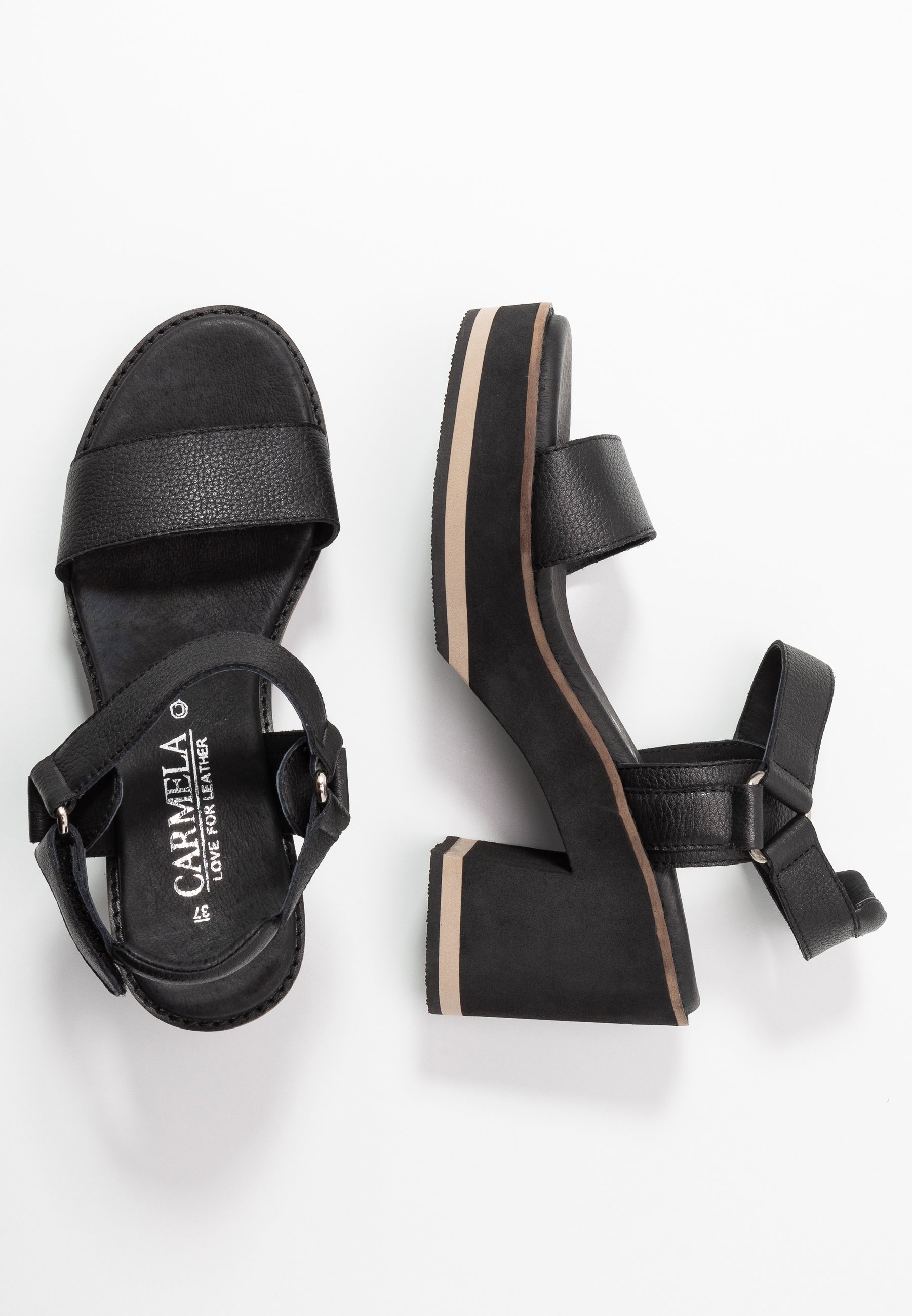 Carmela Platåsandaler - black Carmela Platåsandaler - black