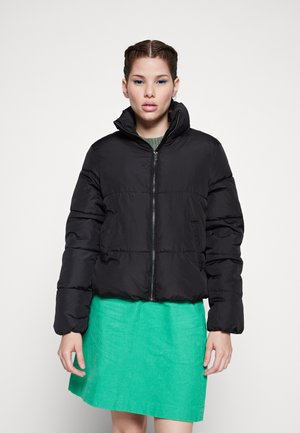 VILA VITATE LS PUFFER NOOS - Vinterjakker - black