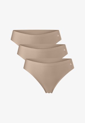 Danish Endurance 3 PACK - Tanga - beige