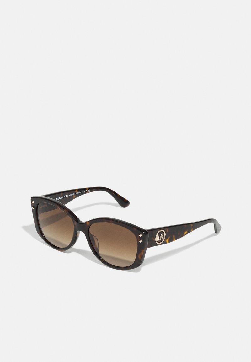 Michael Kors CHARLESTON - Ochelari de soare - dark tortoise/maro ...