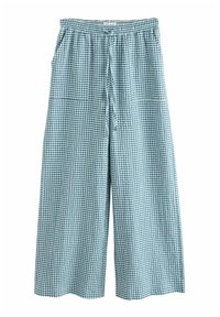 TEXTURED  - Auduma bikses - blue green