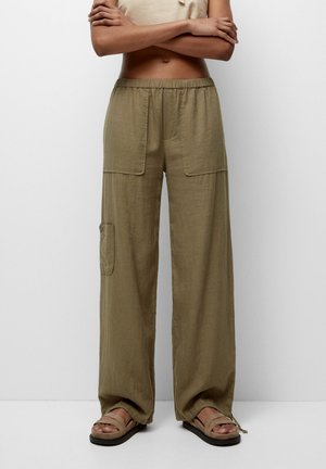 Pantalon classique - khaki