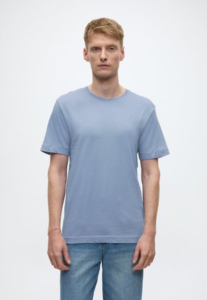 BASIC CREW NECK - T-Shirt basic - greyish mid blue