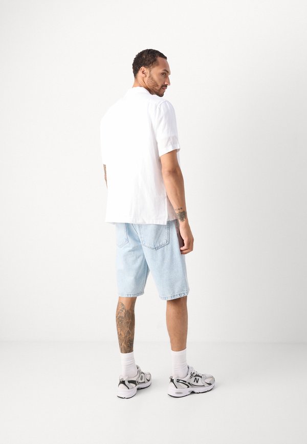 CAMP COLLAR SHORT SLEEVES SLITS AT SIDE SEAMS - Shirt4