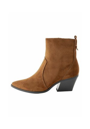 FOREVER COMFORT WESTERN STANDARD - Cowboy/motoros bokacsizma - tan brown