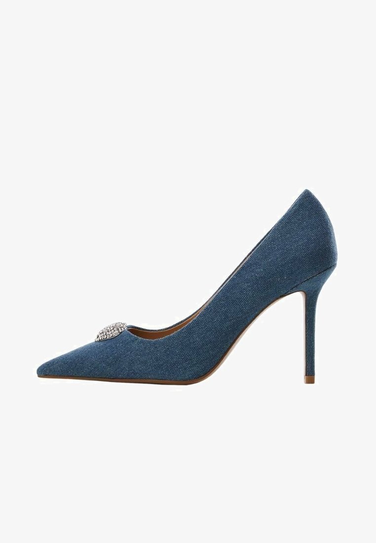 Mango Escarpins à talons hauts - blue