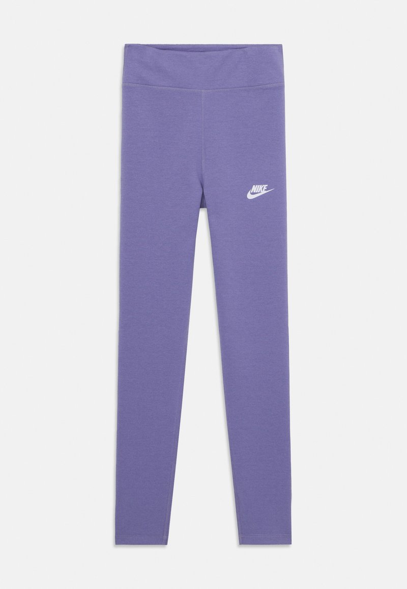 Nike Sportswear - Leggings - Pantaloni - dusty amethyst/white, Extindeți