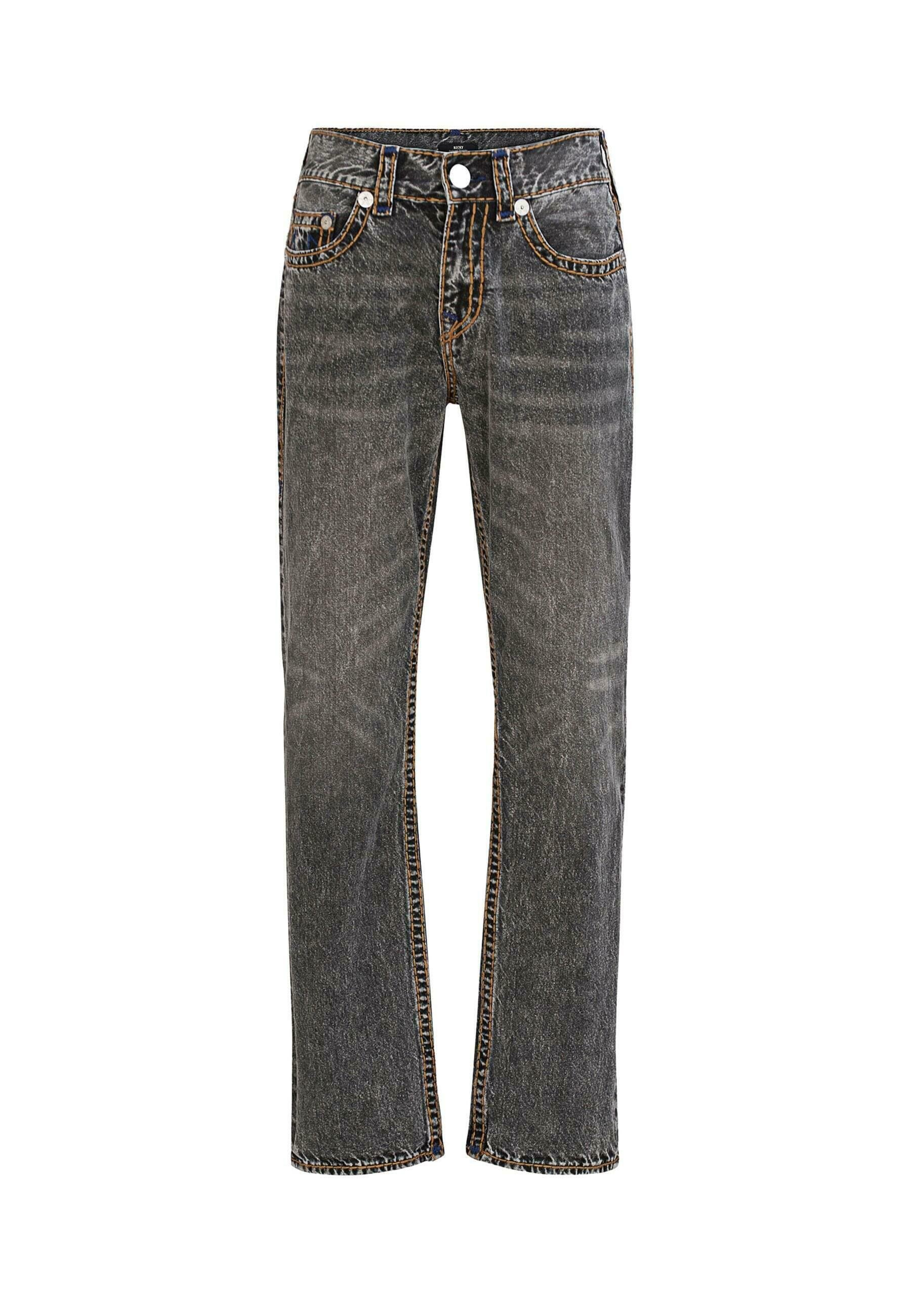 True Religion RICKY SUPER T NO FLAP - Jeans Relaxed Fit - black