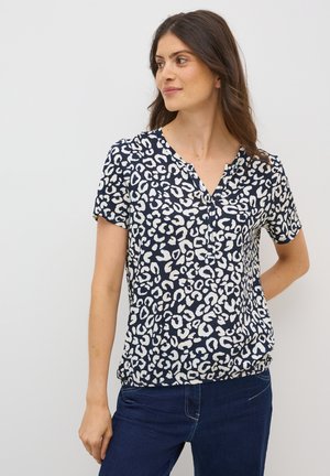 IM-LOOK - Print T-shirt - blau