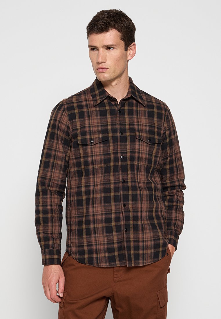 ASPESI Overhemd bruin