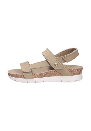 Platform sandals - kaki