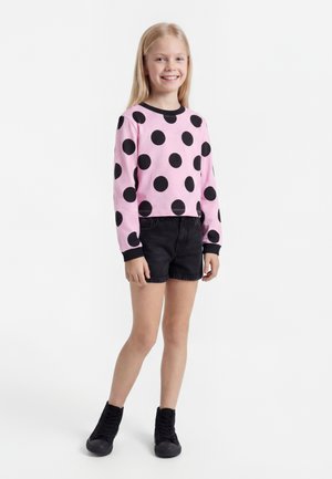 MOSCHINO Μπλούζα με μακριά μανίκια - lilac/black