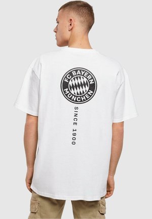 HEAVY OVERSIZED TEE - Print T-shirt - white
