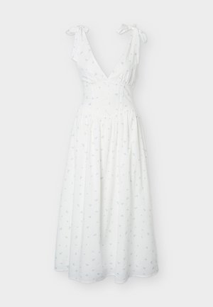 Gina Tricot, TIE DRESS - Robe de jour - white