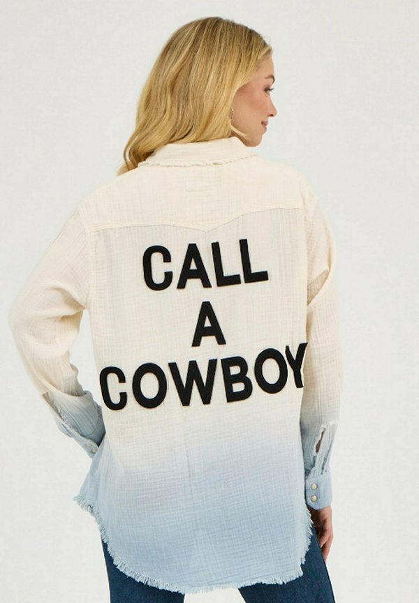 WRANGLER X LAINEY WILSON LAYERING SHIRT - Hemdbluse - dipdye