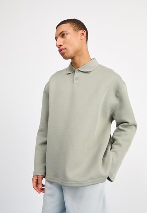 TECH FLEECE POLO - Melegítőfelső - dark stucco