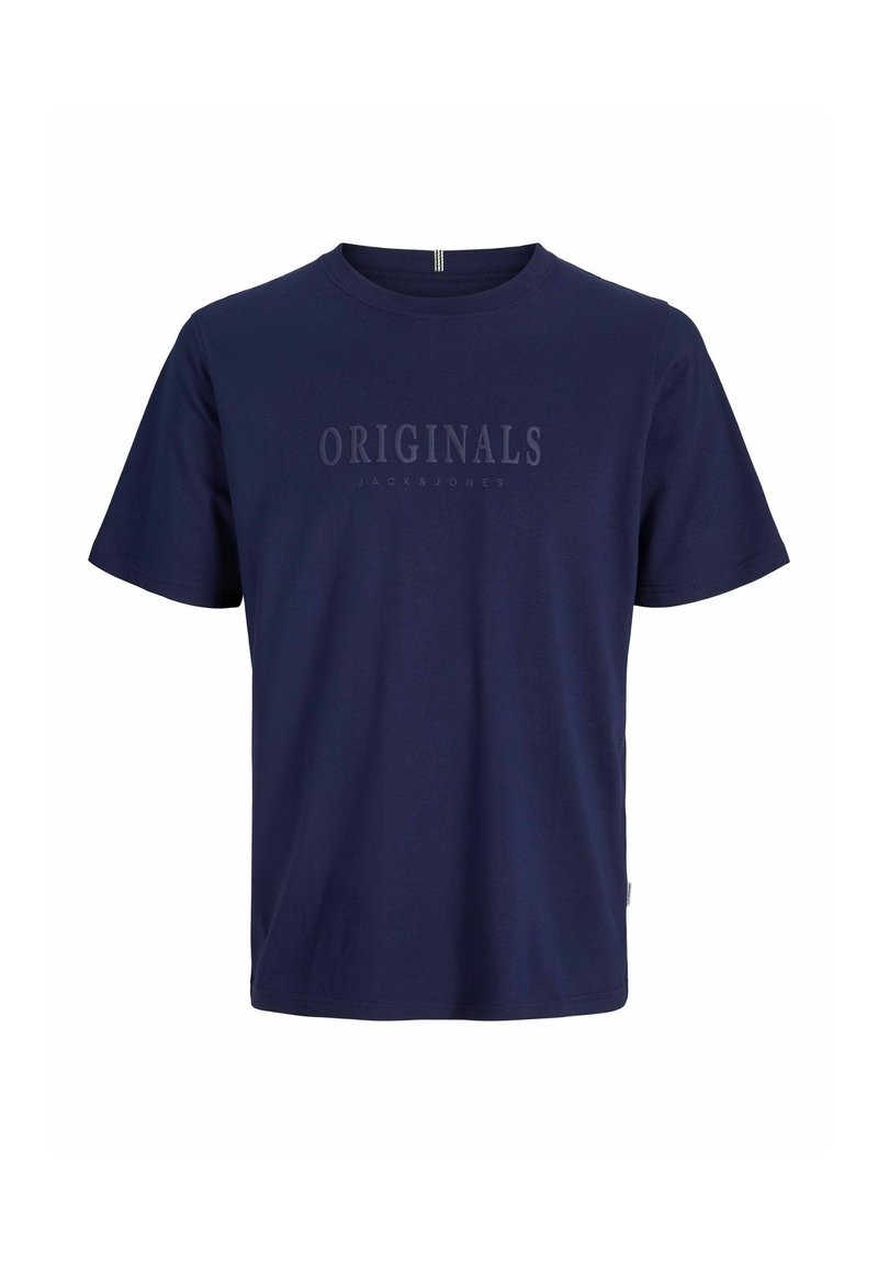 jack & jones T-shirt print donkerblauw