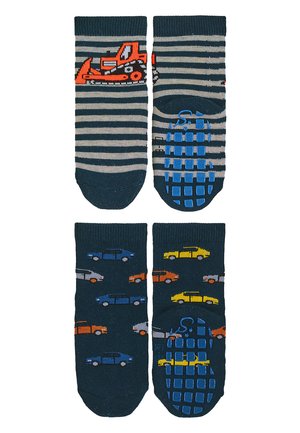 Sterntaler ABS-S�CKCHEN BAGGER + AUTOS, 2ER-PACK - Socken - dunkelblau