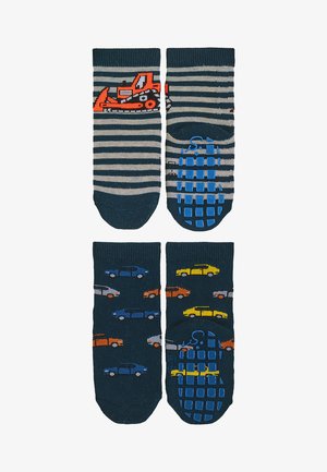 Sterntaler ABS-S�CKCHEN BAGGER + AUTOS, 2ER-PACK - Socks - dunkelblau