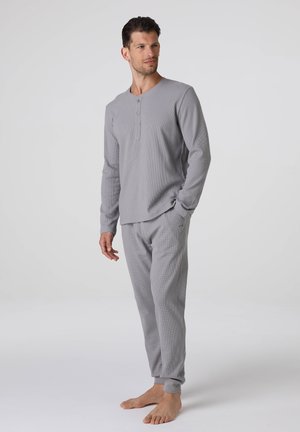 WAFFLE SET - Pigiama - grigio medio