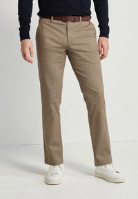 Next - STRETCH  - Chino stiliaus kelnės - stone geometric pattern Miniatiūros vaizdas 1