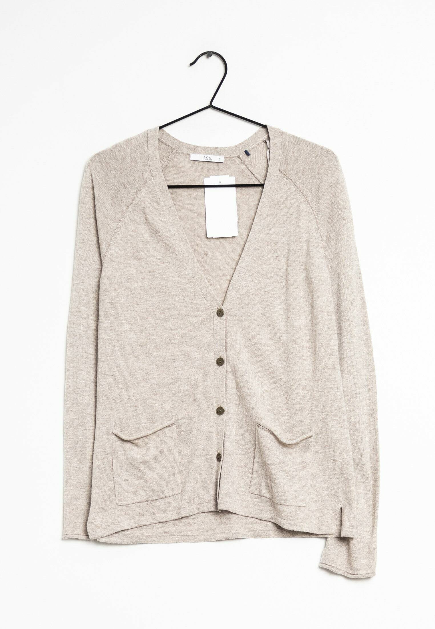ESPRIT Damen Strickjacke - Lässiger Style Aus Baumwolle