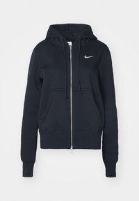 W NSW PHNX FLC STD FZ HDY - Sweater met rits - black